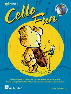 Cello Fun - 15 easy cello pieces for the first year - noty pro violoncello